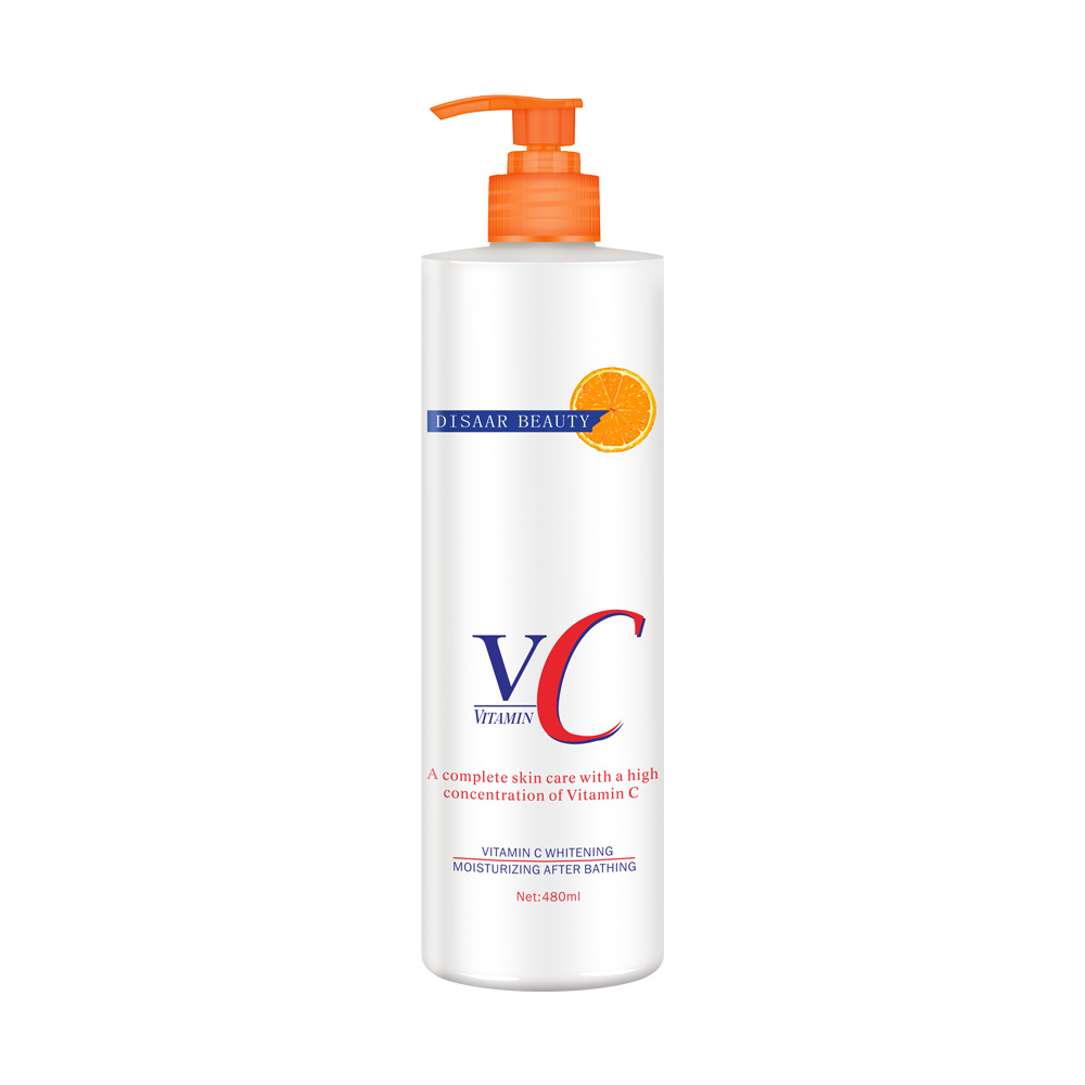 480ml Clinicals Vitamin C Cream Face Lotion & Body Lotion Moisturizer | Anti Aging Skin Care Firming & Brightening Cream For Body, Face, Uneven Skin Tone, Wrinkles, & Sun Damaged Dry Skin 480ml