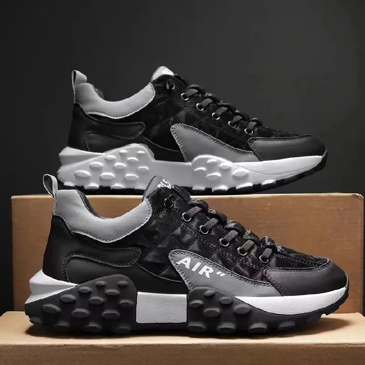 Tide Shoes Male Students Running Sports Shoes Net Red Thick Bottom Old Dad Shoes Breathable Casual Shoes Men Shoes