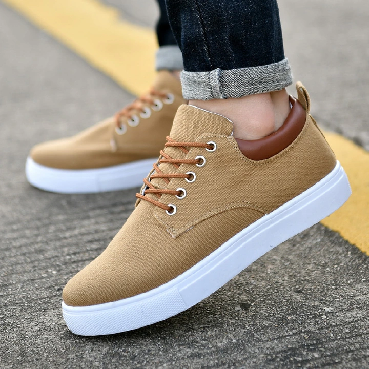 New Canvas Shoes Men's Hundred Casual Shoes Trendy Extra Large Size Board Shoes Men's Sports Shoes Casual Shoes