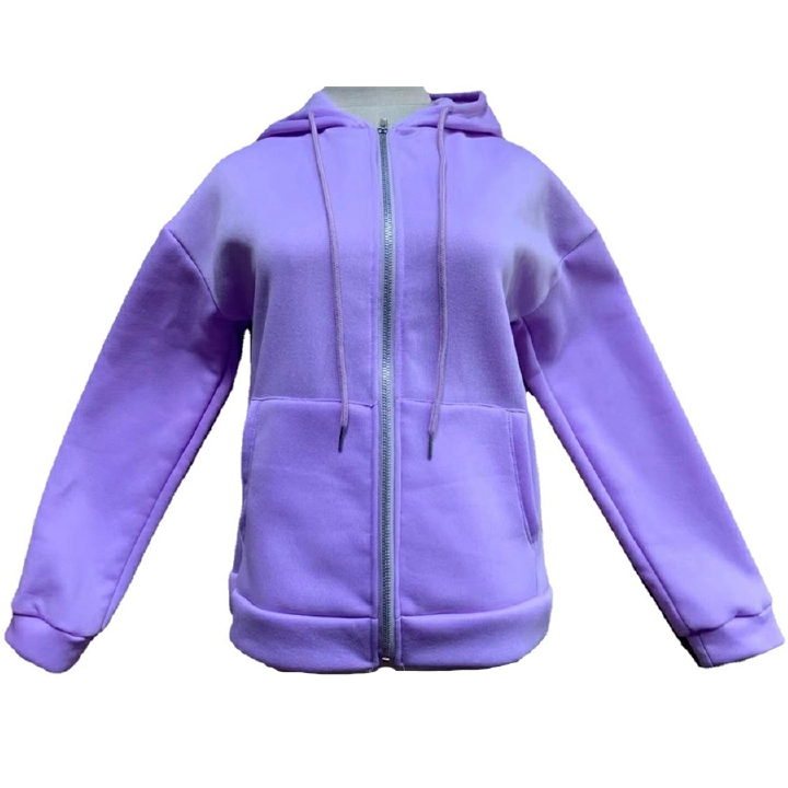 New Hooded Padded Sweatshirt Fashion Long Sleeve Sports Jacket Loose Women's Jacket