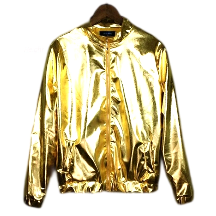 Thin Sunbreaker Jacket Men's Jacket Shiny Loose Top
