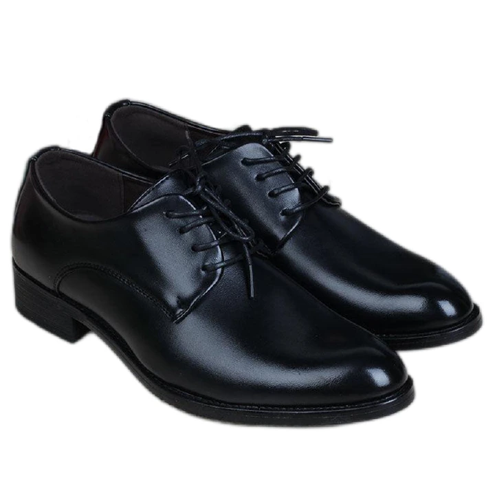 New Men's Business Leather Shoes Men's British Lace-up Men's Shoes Fashion Formal Shoes Simple Casual Shoes