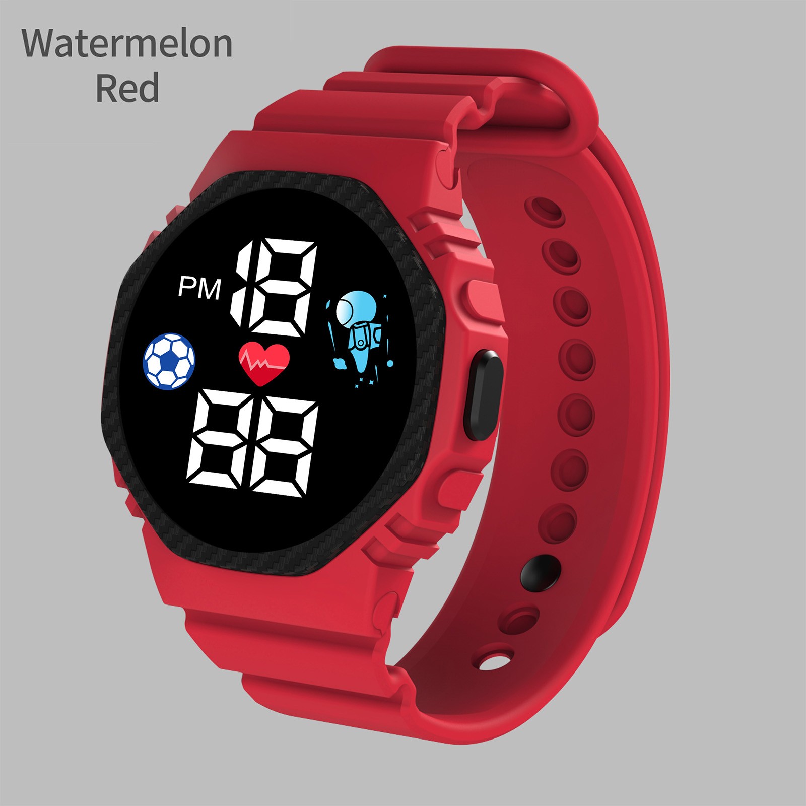 Kawaii Kids' Smart Watch Display Week Electronic Digital Wrist Watches For Girls Boy Students Outdoor Sports Clock