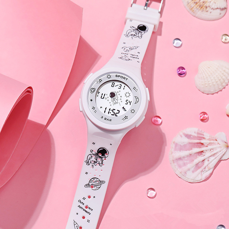 Astronaut Sports Watches Men Women Fashion LED Military Army Watch Digital Shock Resistant Boy Girls Wristwatch For Children