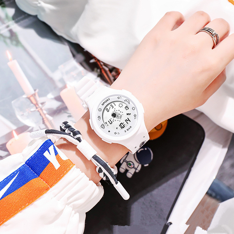 Astronaut Sports Watches Men Women Fashion LED Military Army Watch Digital Shock Resistant Boy Girls Wristwatch For Children