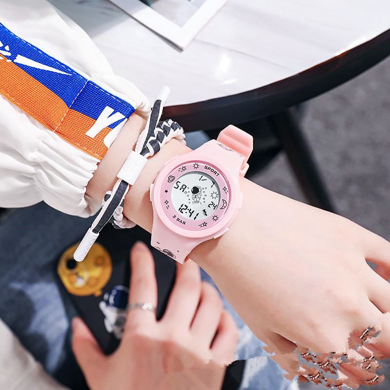 Astronaut Sports Watches Men Women Fashion LED Military Army Watch Digital Shock Resistant Boy Girls Wristwatch For Children