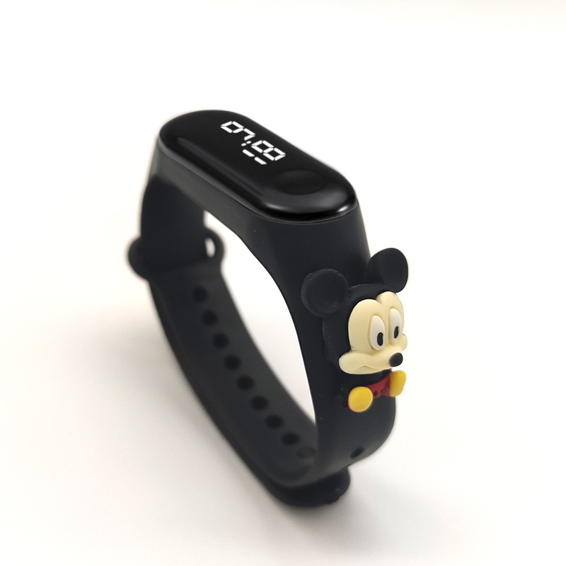 Children's Watch LED Digital Wrist Watch for Boy Girl kids Cute Cartoon Watch Kids Sport Wristband Gift