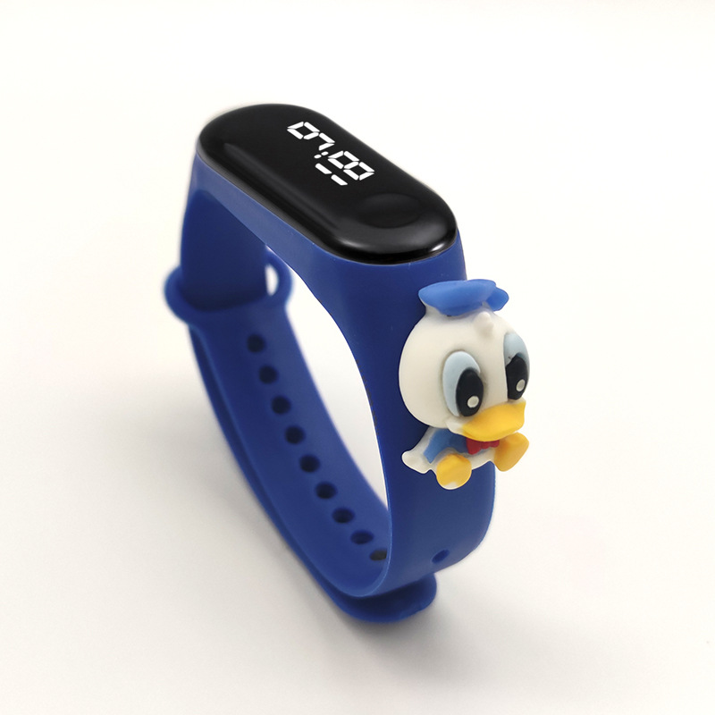 Children's Watch LED Digital Wrist Watch for Boy Girl kids Cute Cartoon Watch Kids Sport Wristband Gift