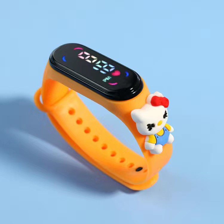 Children's Watch LED Digital Wrist Watch for Boy Girl kids Cute Cartoon Watch Kids Sport Wristband Gift