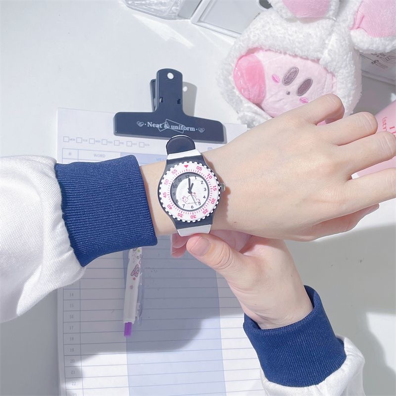 Fashion Silicone Women Watches Simple Sport Ladies Quartz Wristwatches Fresh Children Clock Gifts