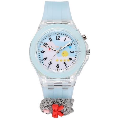 Fashion Cute Flashing Children Watches Children's Luminous Silicone Kids Bracelet Luminous Watches for Girls Boys Clock