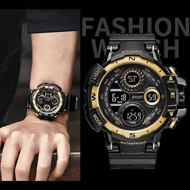 Digital Watch for Men Sports Watches Outdoor Chronograph Hand Clock G Infantry Shock Student Wristwatch