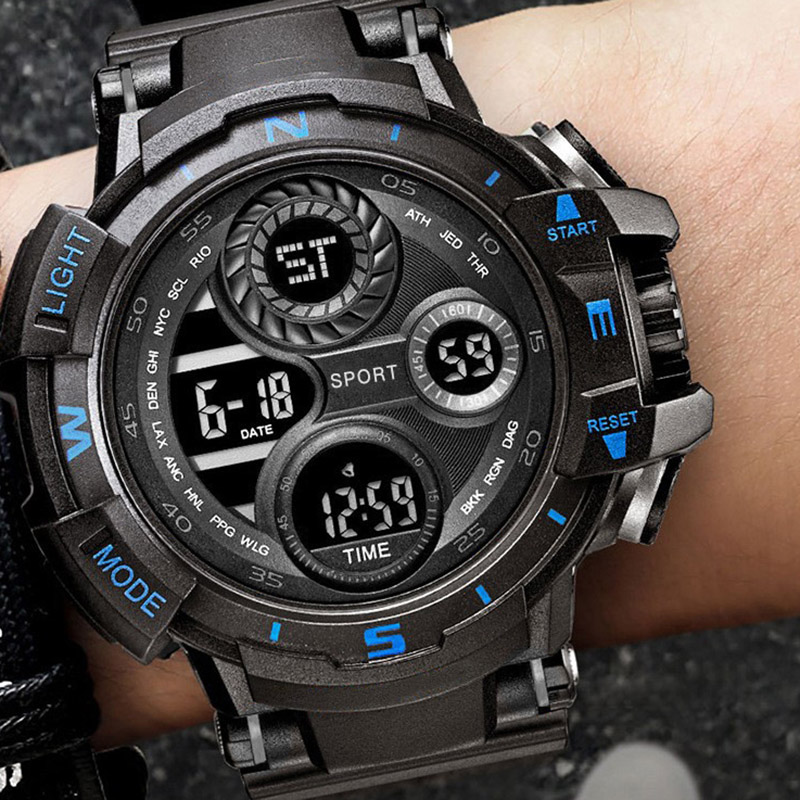 Digital Watch for Men Sports Watches Outdoor Chronograph Hand Clock G Infantry Shock Student Wristwatch