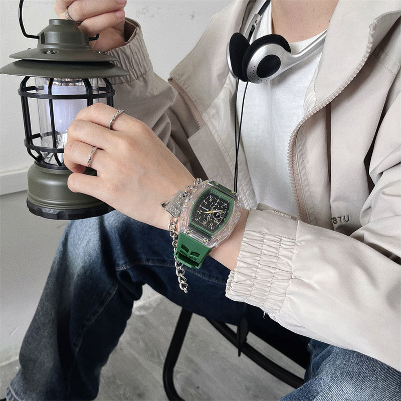 Watch For Women Quartz Men Transparent Ladies Mechanical Watches Sport Teenagers Digital Luxury Clock