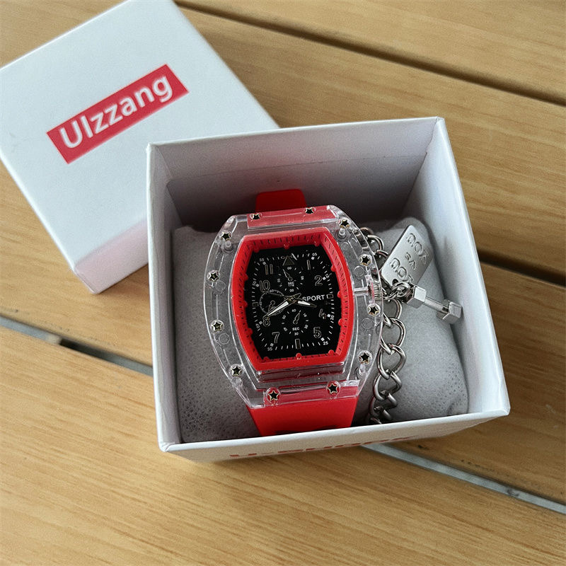 Watch For Women Quartz Men Transparent Ladies Mechanical Watches Sport Teenagers Digital Luxury Clock