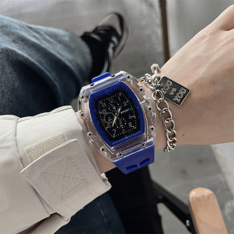 Watch For Women Quartz Men Transparent Ladies Mechanical Watches Sport Teenagers Digital Luxury Clock