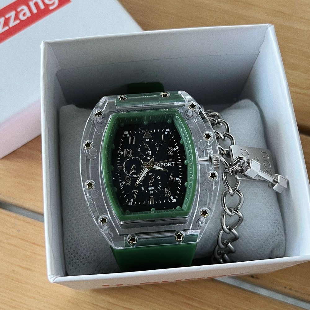 Watch For Women Quartz Men Transparent Ladies Mechanical Watches Sport Teenagers Digital Luxury Clock