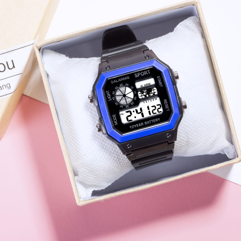 Military Digital Watches Men Women Sports Luminous Chronograph Waterproof Male Female Student Electronic Wrist Watches