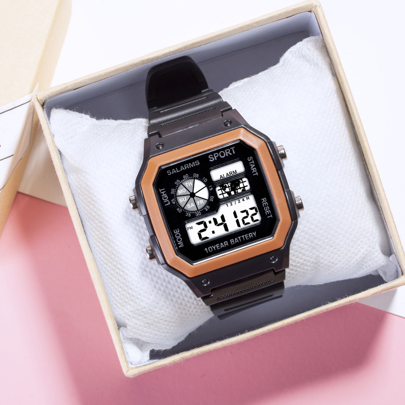 Military Digital Watches Men Women Sports Luminous Chronograph Waterproof Male Female Student Electronic Wrist Watches