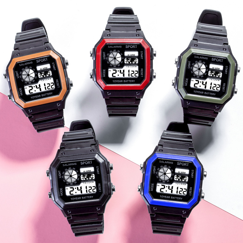 Military Digital Watches Men Women Sports Luminous Chronograph Waterproof Male Female Student Electronic Wrist Watches