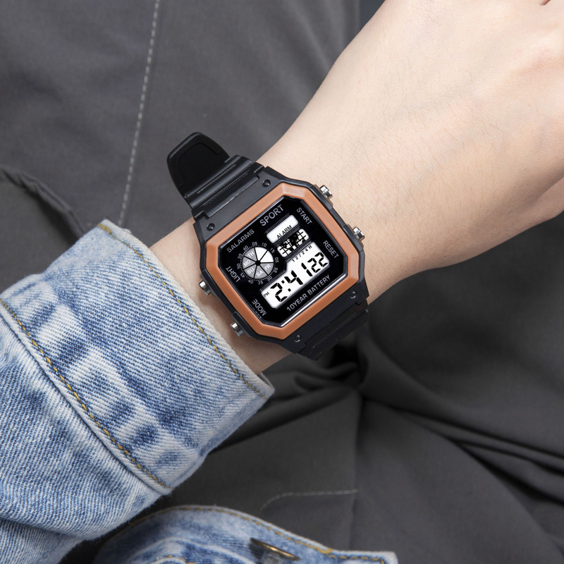 Military Digital Watches Men Women Sports Luminous Chronograph Waterproof Male Female Student Electronic Wrist Watches