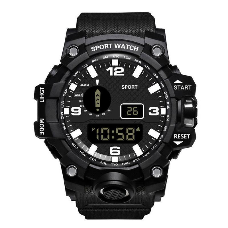 Fashion Men's Electronic Watch Outdoor Multi-function Male Female Students Clock G Sports Shock Digital Wristwatch