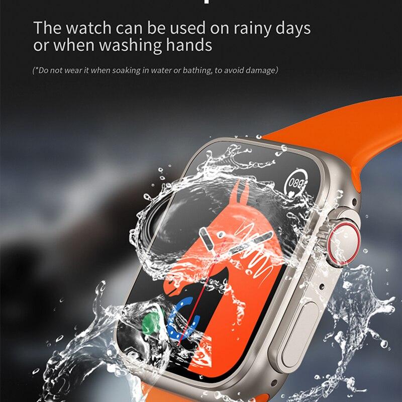 T900 Ultra Iwo Series 8 Ultra Smart Watch Man Women Sport Blood Oxygen Bluetooth Call Smartwatch For iOS Android Phone PK T800 Ultra