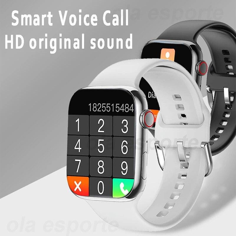 IWO Series 8 Smart Watch XS8 MAX Bluetooth Call Heart Rate Blood Pressure Smartwatch For Apple Huawei Xiaomi Samsung Phone PK X8 Max