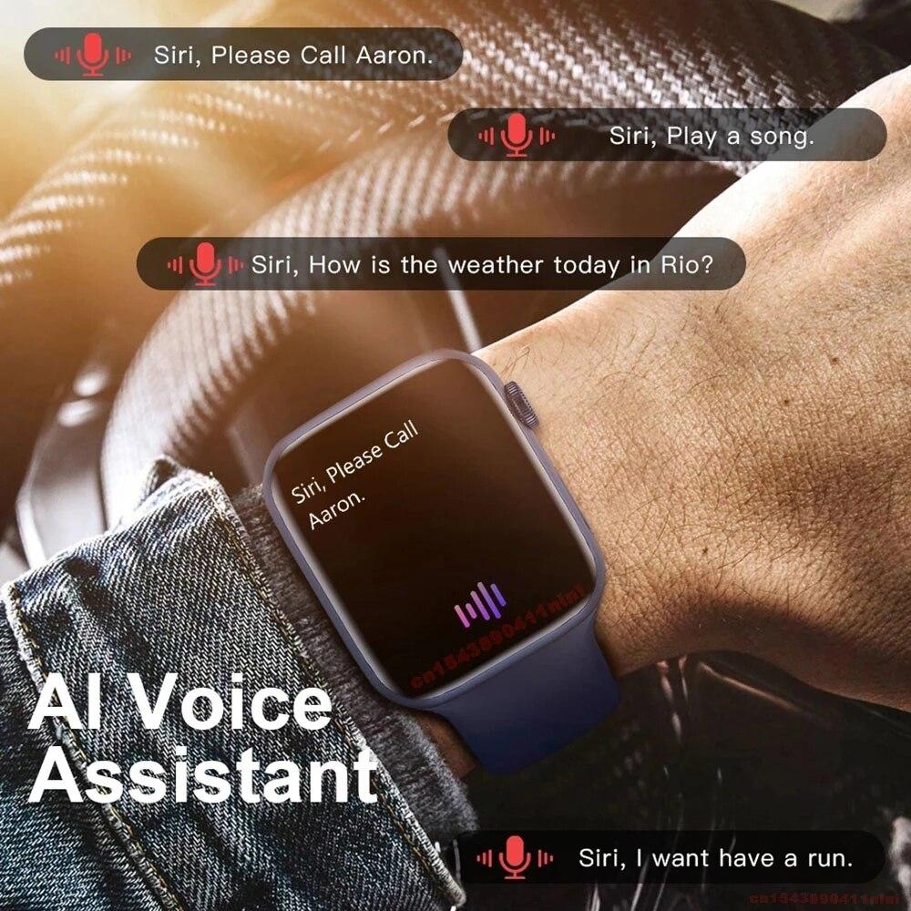 IWO Series 8 Smart Watch XS8 MAX Bluetooth Call Heart Rate Blood Pressure Smartwatch For Apple Huawei Xiaomi Samsung Phone PK X8 Max