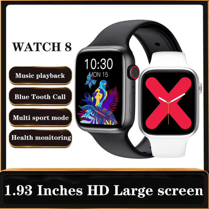 IWO Series 8 Smart Watch XS8 MAX Bluetooth Call Heart Rate Blood Pressure Smartwatch For Apple Huawei Xiaomi Samsung Phone PK X8 Max