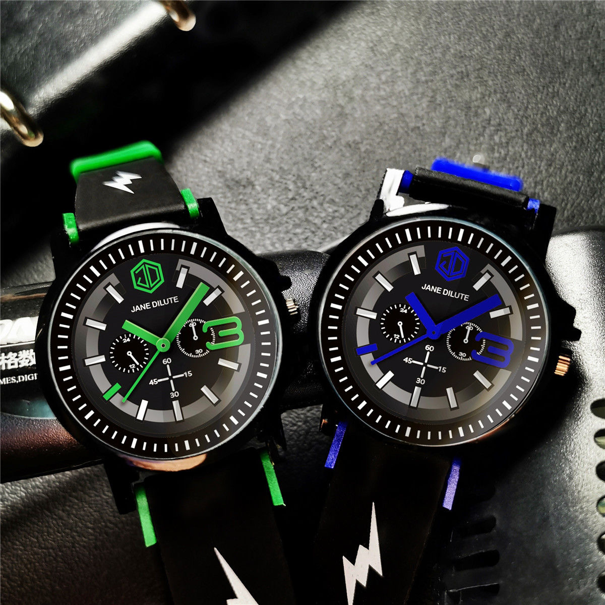 Fashion Electronic Watch Women Men Digital Sports Watches for Kids Girl Boy Student Wristwatch Round Clock