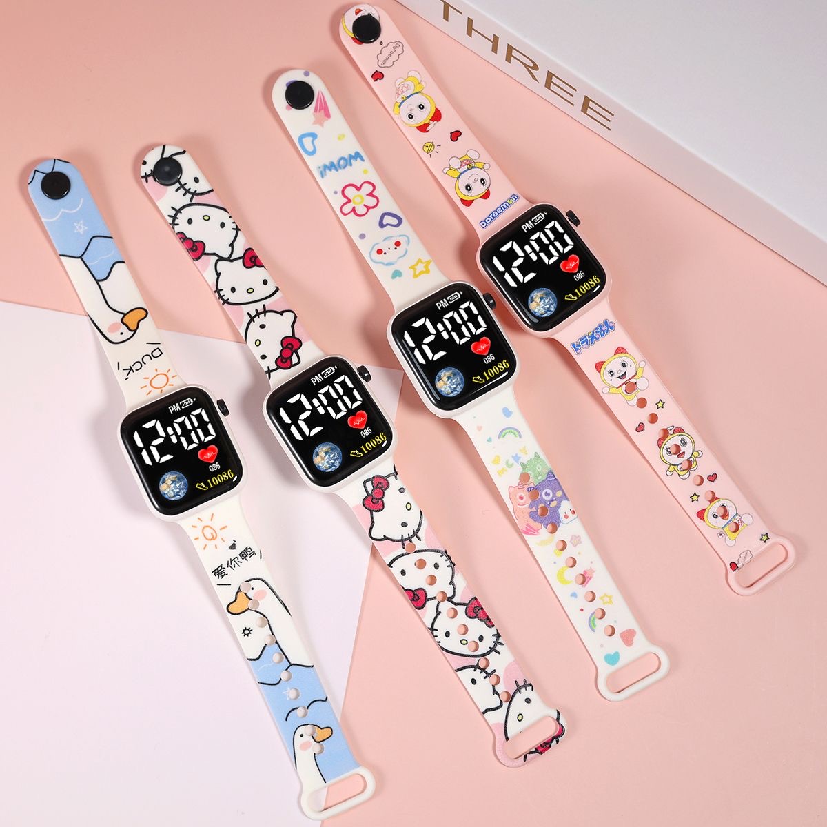 Children Waterproof LED Digital Watch Electronic Watch for Kids boys girls Time clock Student Kids Gift Sport Wristwatch