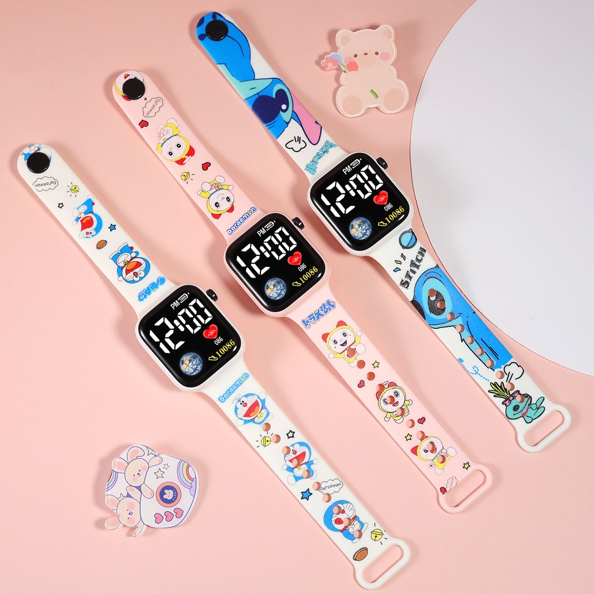 Children Waterproof LED Digital Watch Electronic Watch for Kids boys girls Time clock Student Kids Gift Sport Wristwatch