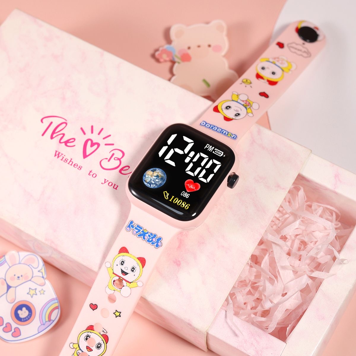 Children Waterproof LED Digital Watch Electronic Watch for Kids boys girls Time clock Student Kids Gift Sport Wristwatch