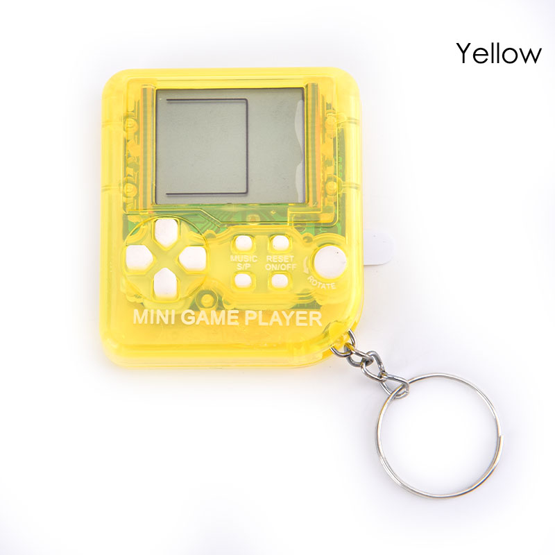 Portable Mini Handheld Retro Video Game Console Keyring Built-in 26 Classic Games Machine Battery Included Gift