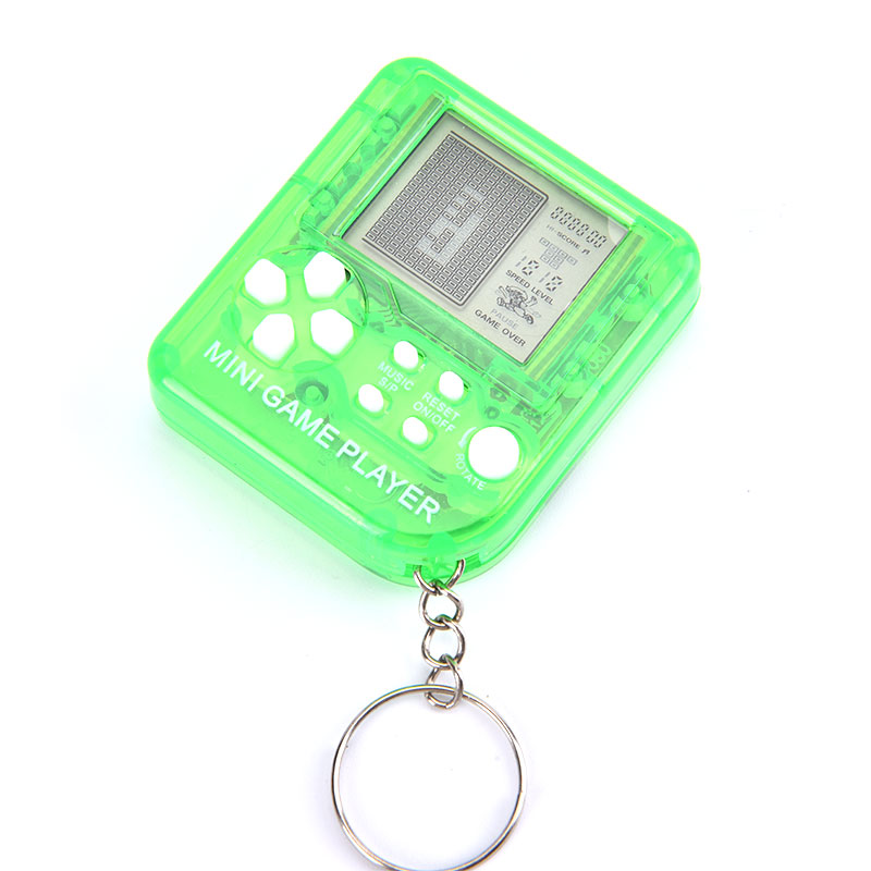 Portable Mini Handheld Retro Video Game Console Keyring Built-in 26 Classic Games Machine Battery Included Gift