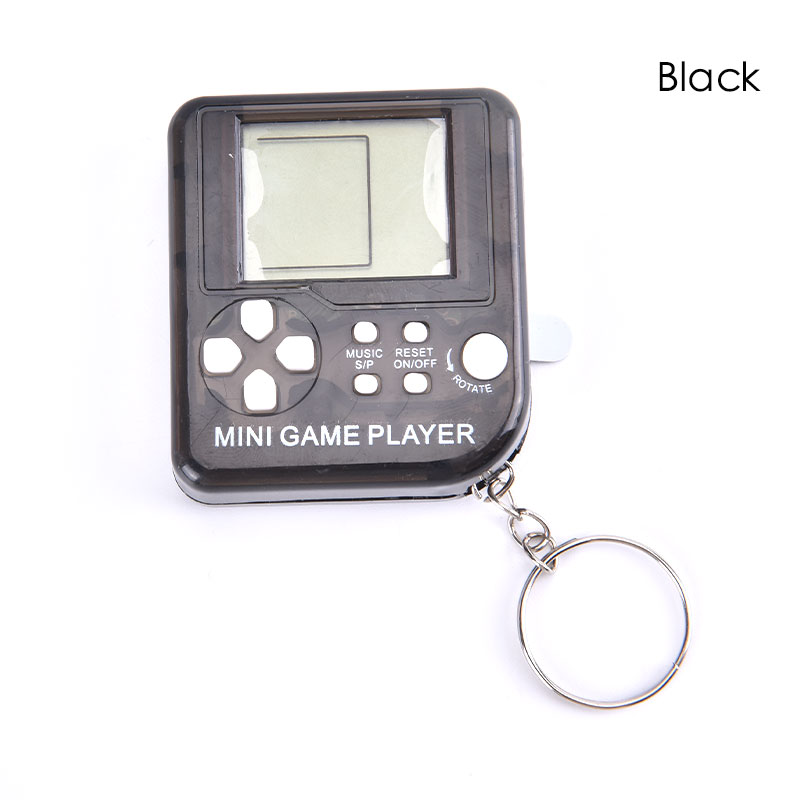 Portable Mini Handheld Retro Video Game Console Keyring Built-in 26 Classic Games Machine Battery Included Gift