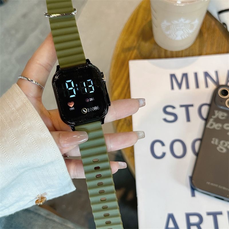 Children LED Digital Watch Men Women Electronic Watch for Kids Boys Girls Time Clock Student Kids Gift Sport Wristwatch