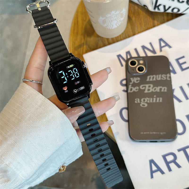 Children LED Digital Watch Men Women Electronic Watch for Kids Boys Girls Time Clock Student Kids Gift Sport Wristwatch
