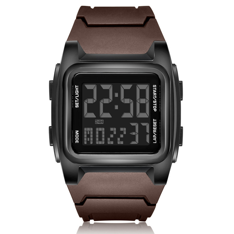 Sport Watch Mens Watches Stopwatch Electronic Watch Luminous Alarm Clock Calendar Week Digital Wristwatch for Man Women Students