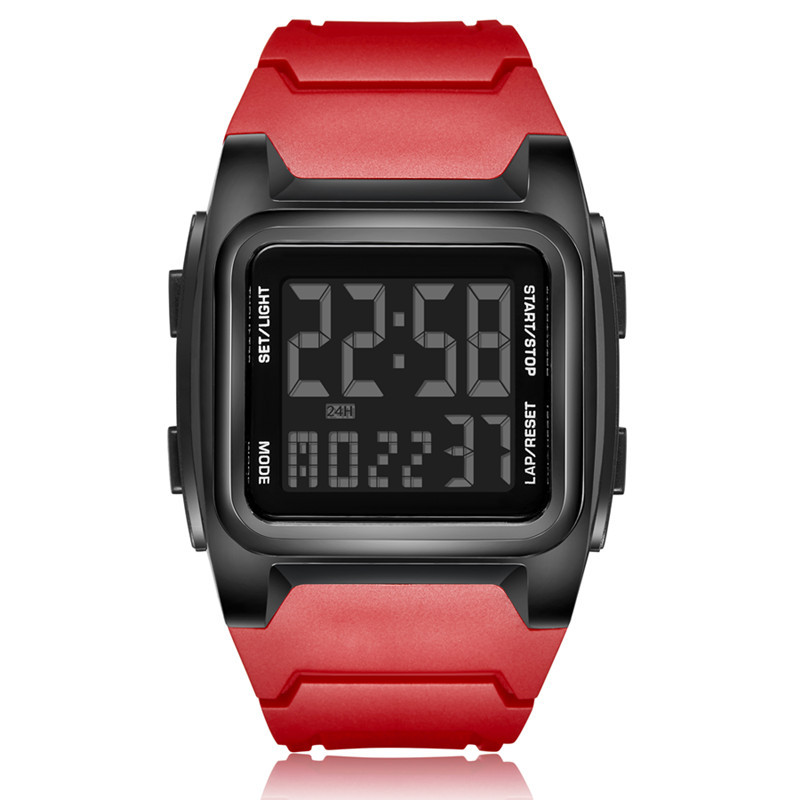 Sport Watch Mens Watches Stopwatch Electronic Watch Luminous Alarm Clock Calendar Week Digital Wristwatch for Man Women Students