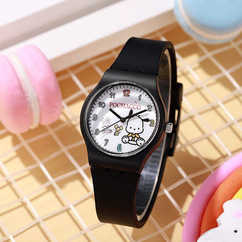 Kawaii Children Boy Girls Watch Anime Kids Gift Cute Cartoon Learning Fashion Digital Watch Leisure Sports Electronic Clock