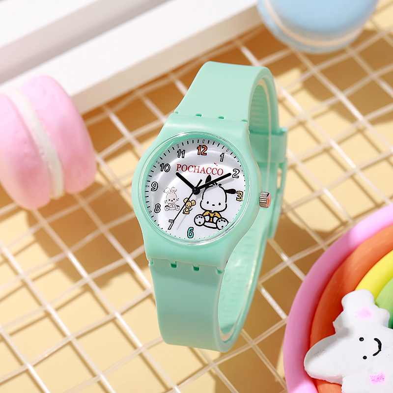 Kawaii Children Boy Girls Watch Anime Kids Gift Cute Cartoon Learning Fashion Digital Watch Leisure Sports Electronic Clock