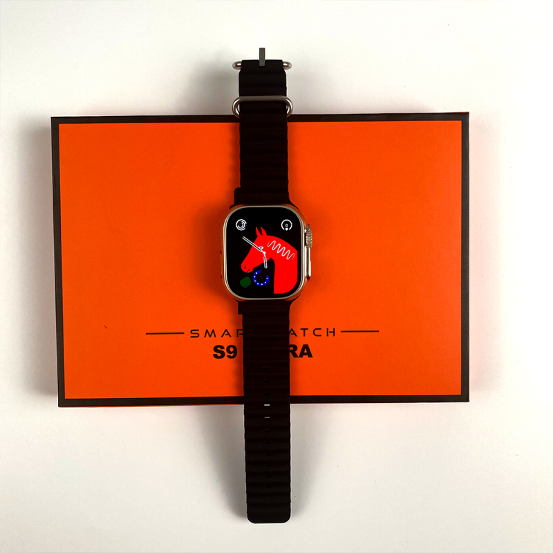 S9 Ultra Smart Watch Ultra2 49MM 3 Straps Men Smartwatch Series 9 Waterproof Bluetooth Call Wireless Charge Blood Pressure Fitness Bracelet