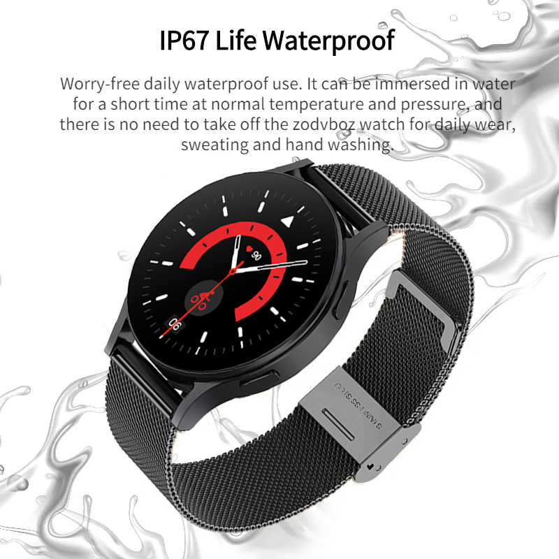 K65 Smart Watch Men Waterproof Bluetooth Call Heart Rate Sport Fitness Tracker Weather Man Smartwatch For Xiaomi Huawei Phone