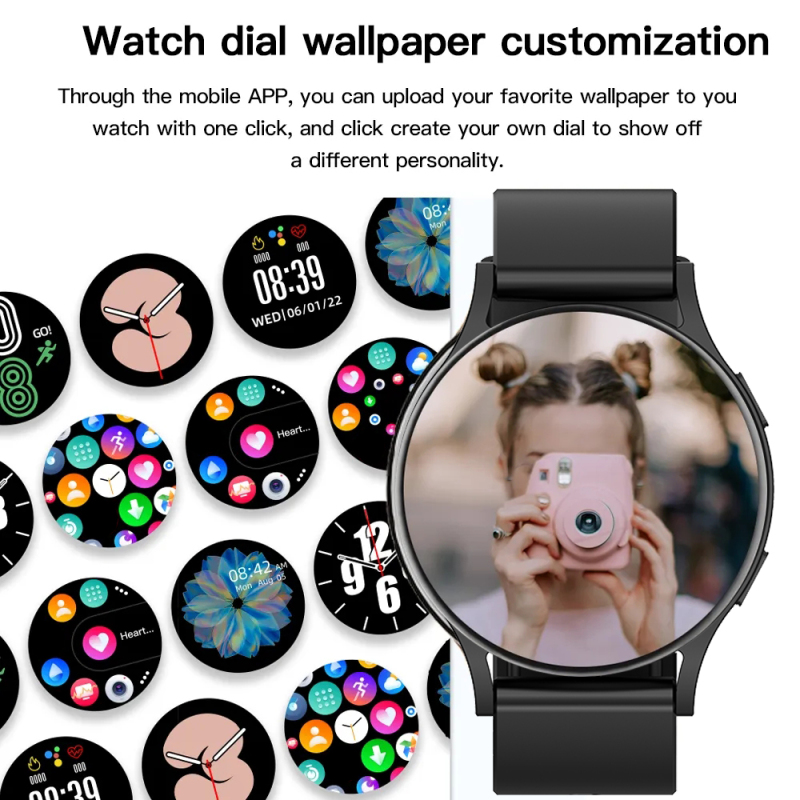 K65 Smart Watch Men Waterproof Bluetooth Call Heart Rate Sport Fitness Tracker Weather Man Smartwatch For Xiaomi Huawei Phone