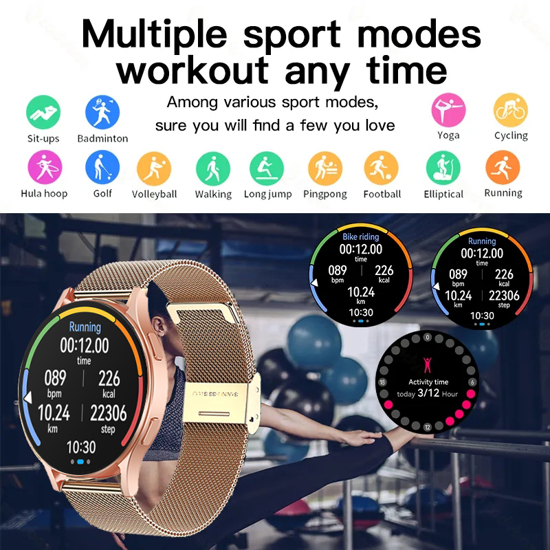 K65 Smart Watch Men Waterproof Bluetooth Call Heart Rate Sport Fitness Tracker Weather Man Smartwatch For Xiaomi Huawei Phone