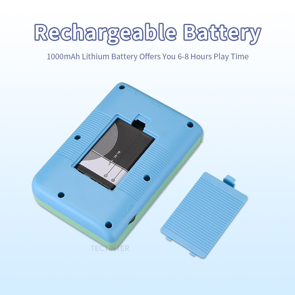 G5 Retro Handheld Game Console With 500 Classic Games 3.0-Inch Screen Portable Handheld Games 1020mAH Rechargeable Battery Support 2 Player