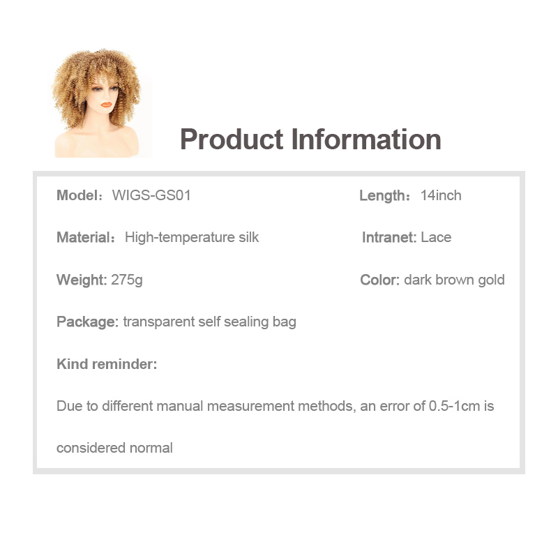 Short Hair Afro Kinky Curly Short Wigs For Black Women Wig Pixie Cut Wig 4 Color Curly Wigs Hot Sales Popular Hairstyles In Europe and America