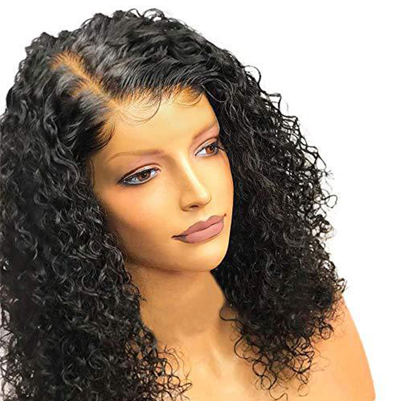 Fashinal African tidal wave water ripples wig curly short wigs black and brawn Synthetic Wigs women and girls gift